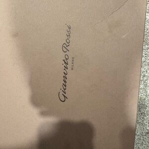 Gianvito Rossi Brown Shoe Box